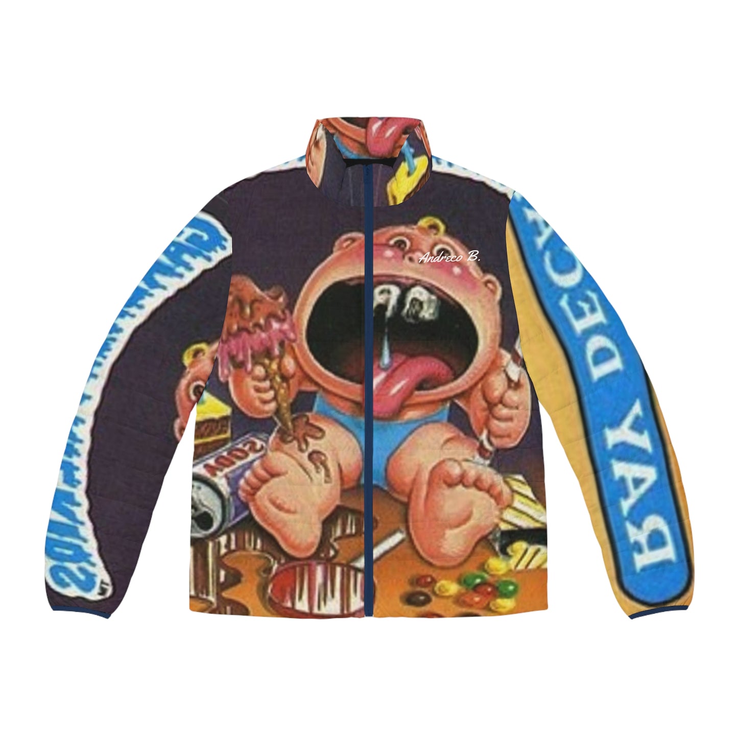 Andreco Bradford’s (GPK) “Ray Decay” Puffer Jacket (AOP)