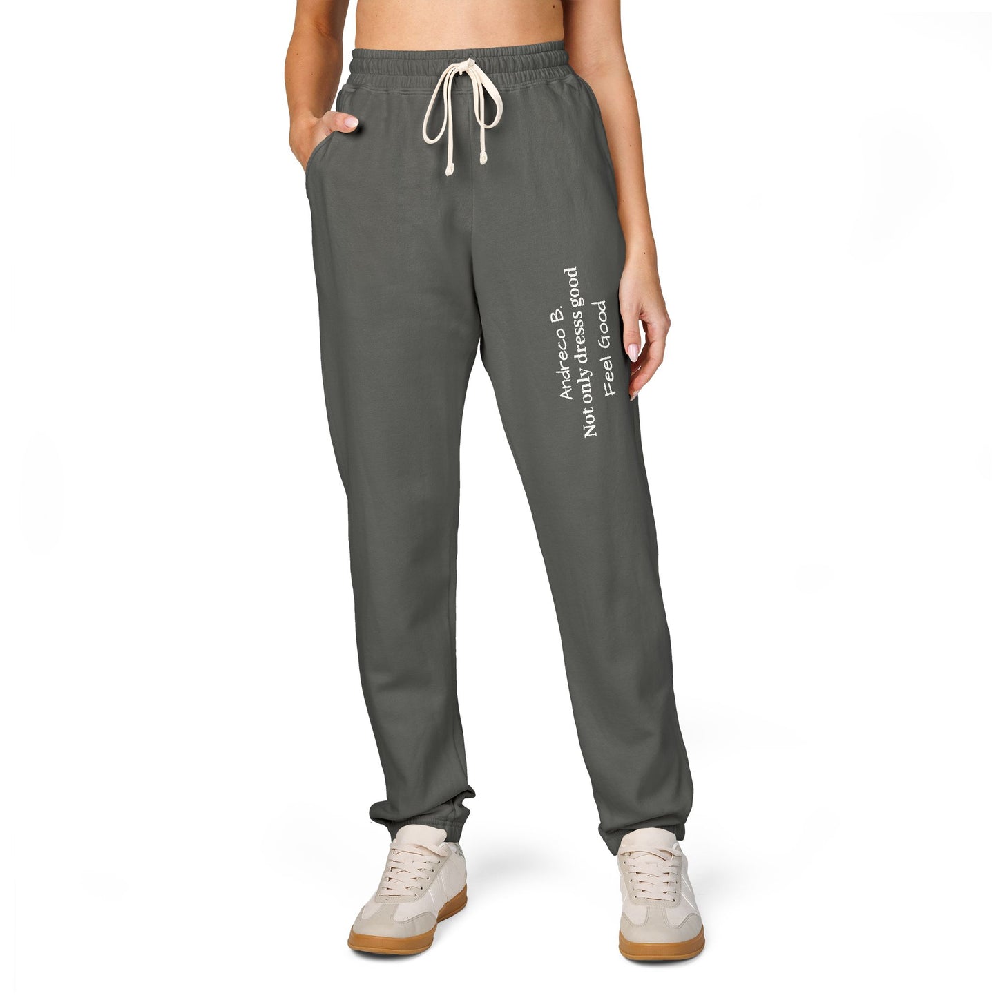 Andreco B. Cozy Garment-Dyed Sweatpants for Everyday Comfort | Unisex Lounge Pants, Casual Wear, Gift Idea, Relaxing Style