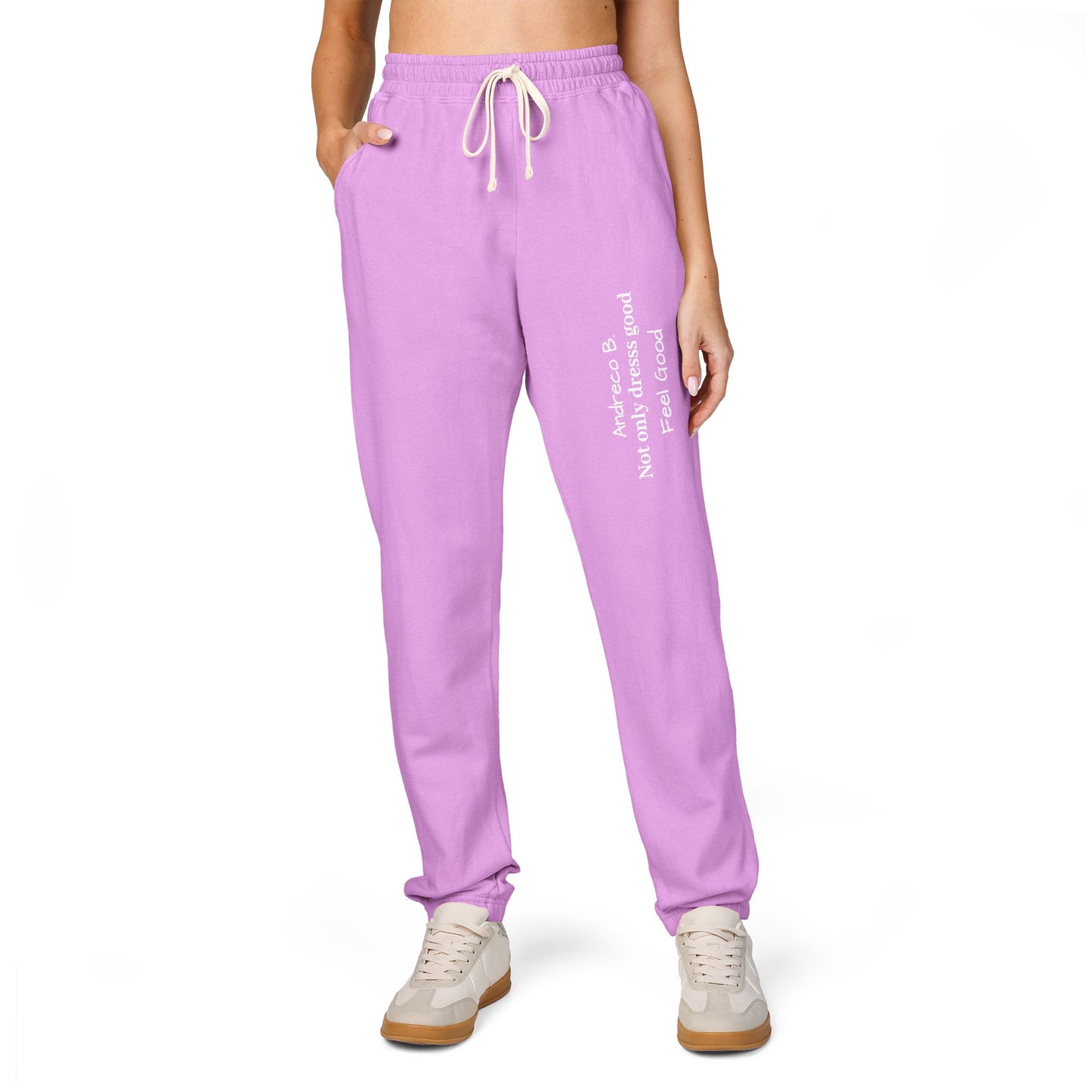 Andreco B. Cozy Garment-Dyed Sweatpants for Everyday Comfort | Unisex Lounge Pants, Casual Wear, Gift Idea, Relaxing Style