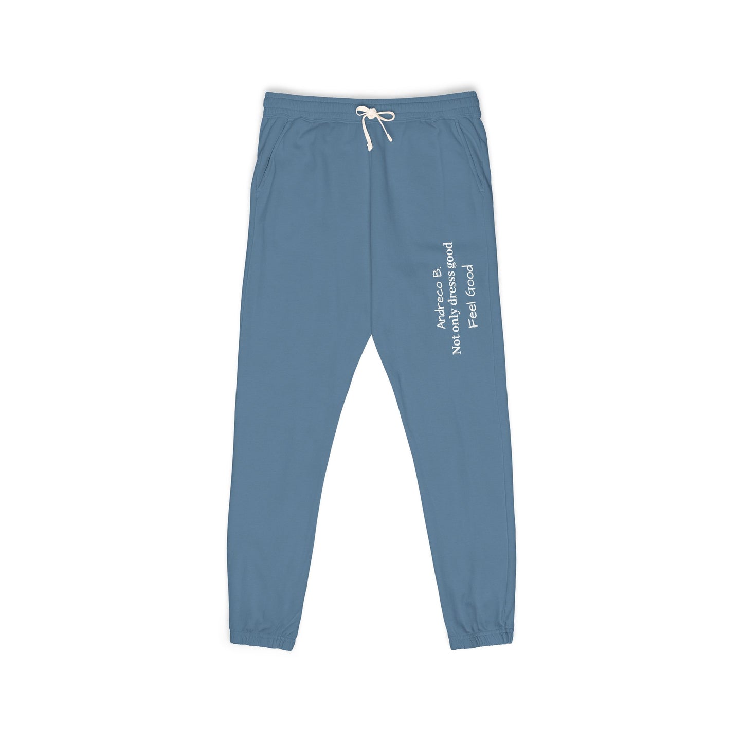 Andreco B. Cozy Garment-Dyed Sweatpants for Everyday Comfort | Unisex Lounge Pants, Casual Wear, Gift Idea, Relaxing Style