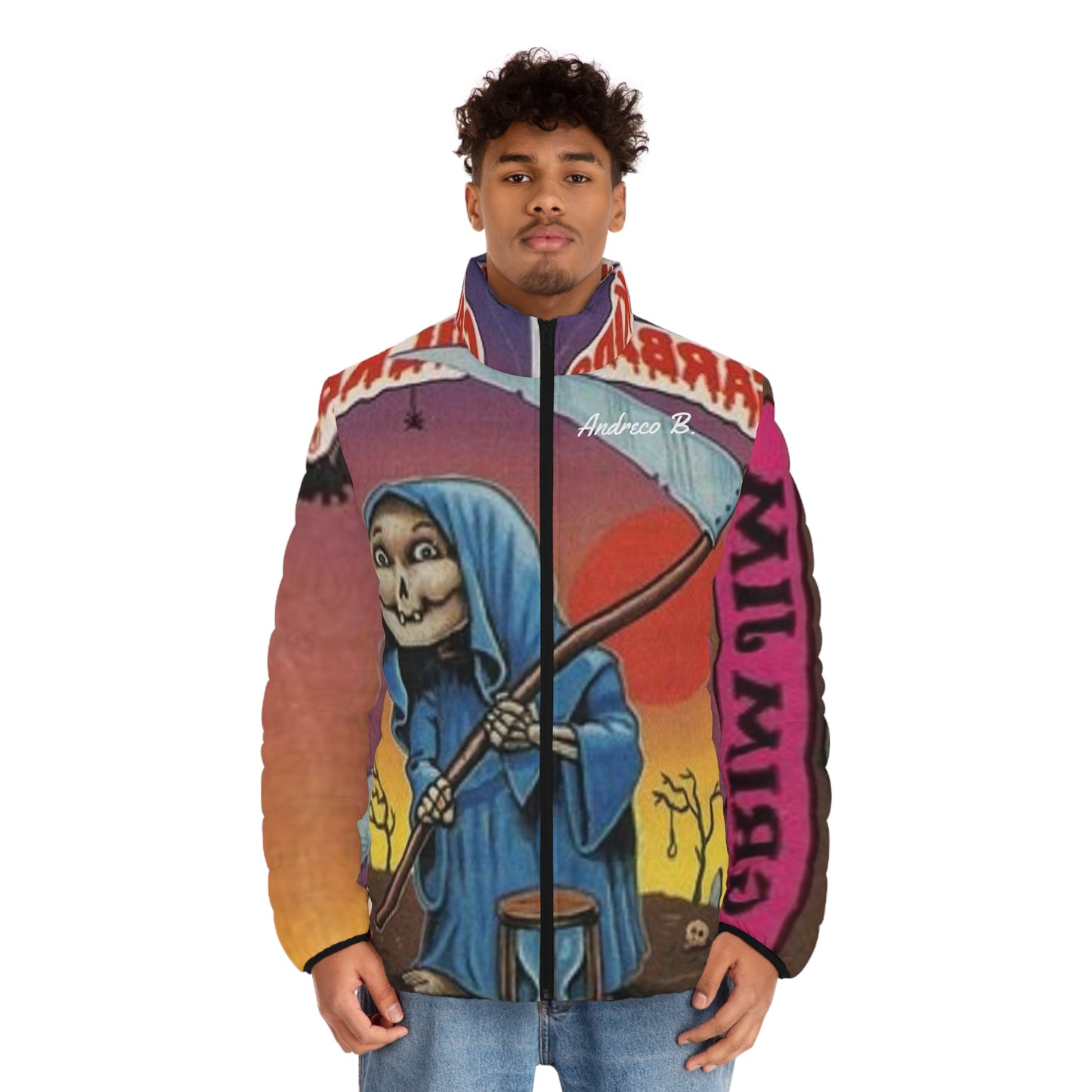 Copy of Men's Puffer Jacket (AOP)