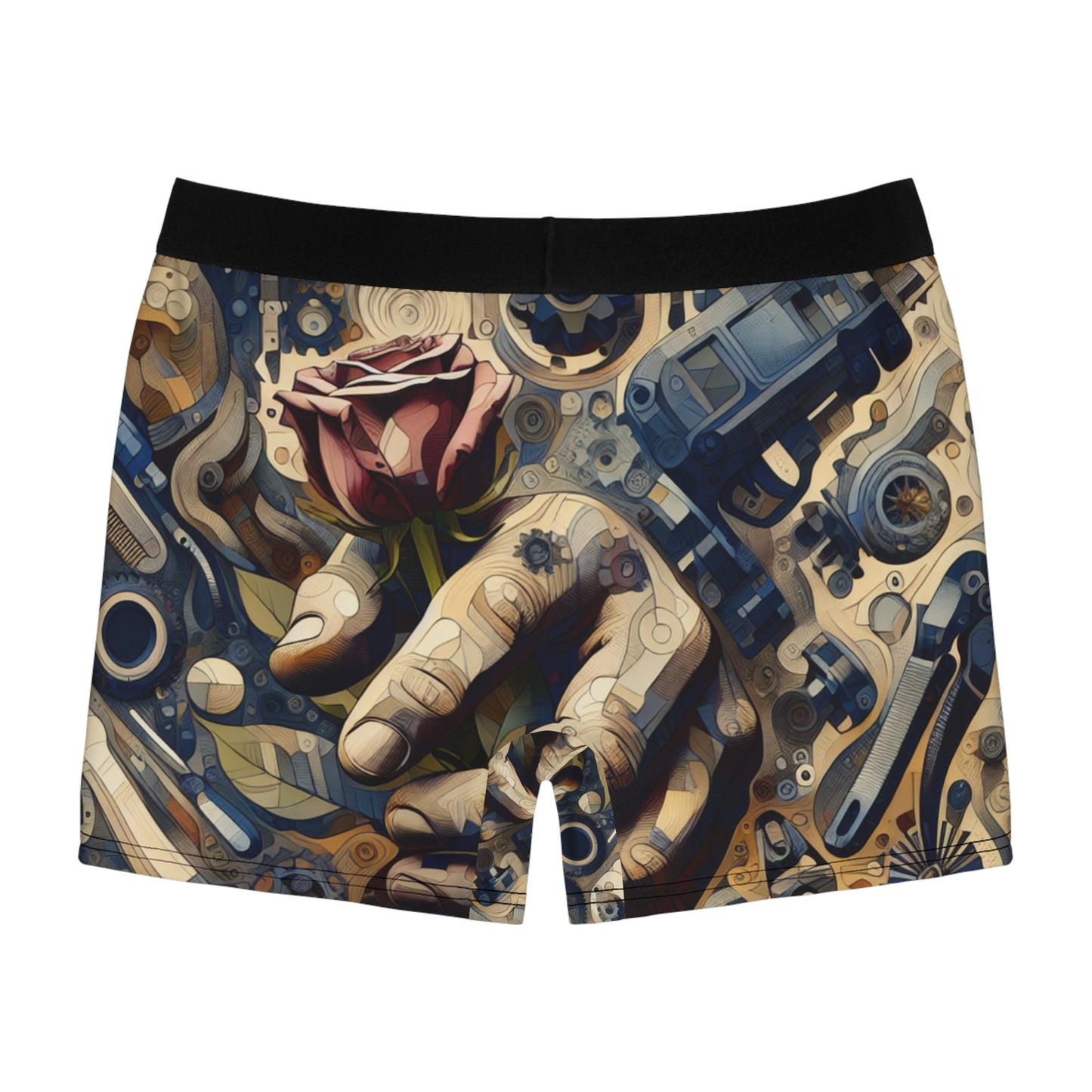 Andreco B. Men's Boxer Briefs (AOP)
