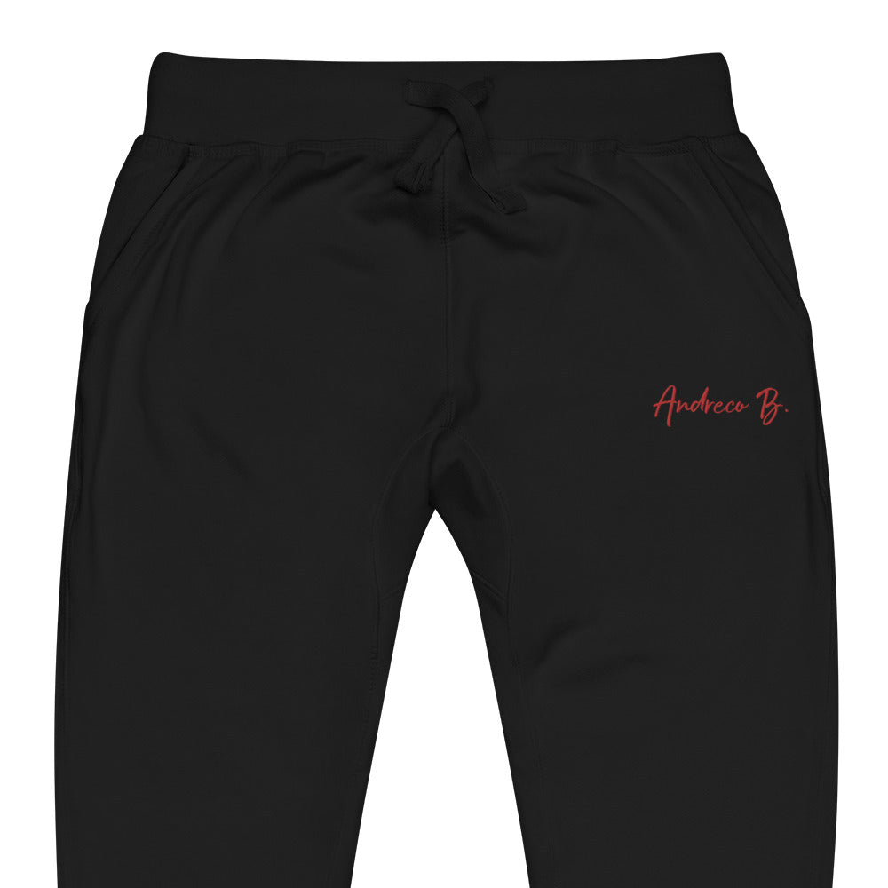 Andreco Bradford’s “Andreco B.” fleece sweatpants
