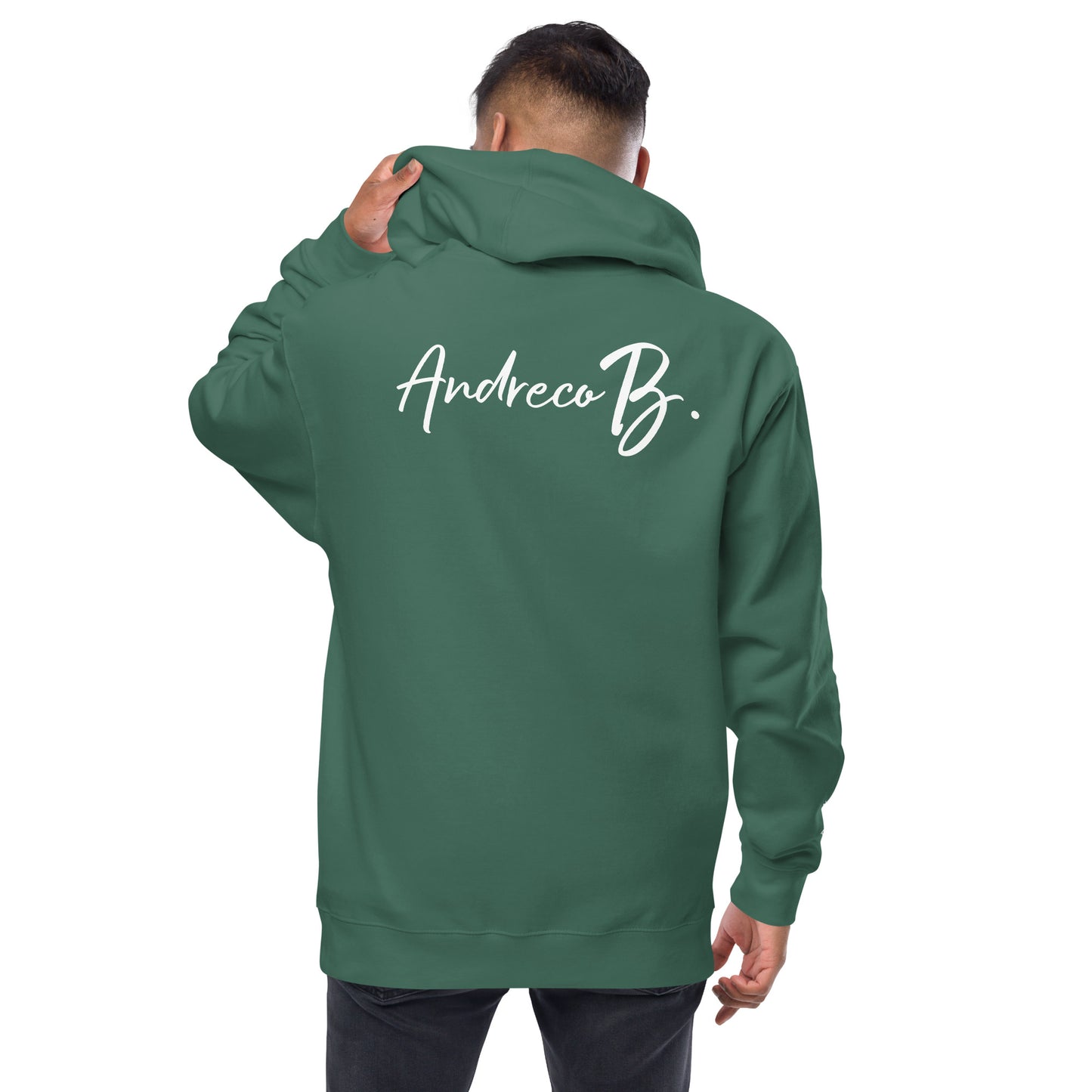 Andreco B.fleece zip up hoodie