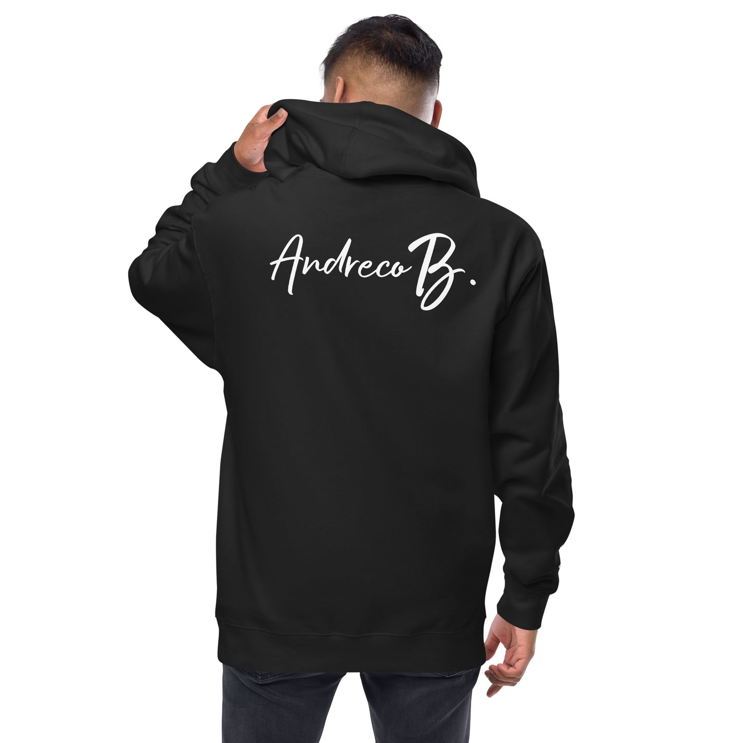 Andreco B.fleece zip up hoodie
