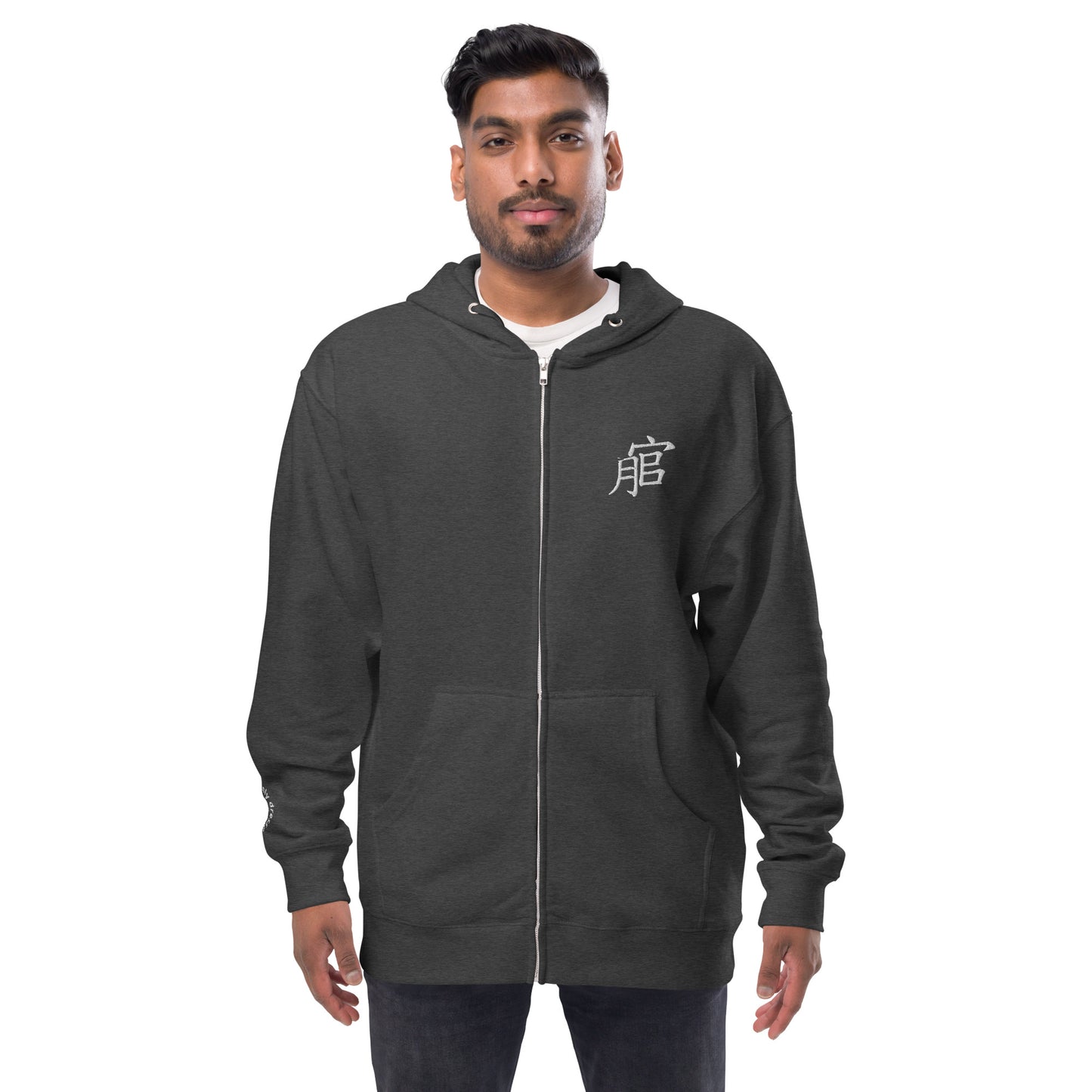 Andreco B.fleece zip up hoodie