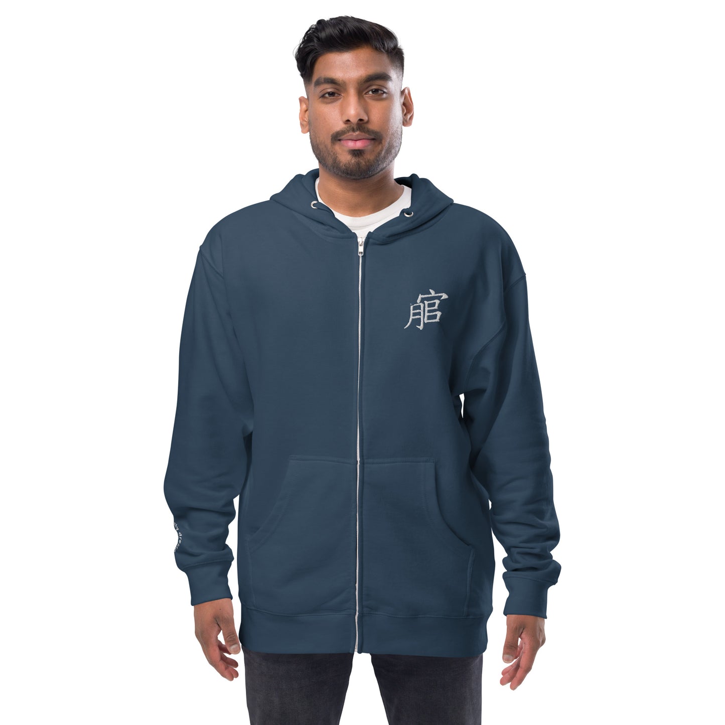 Andreco B.fleece zip up hoodie