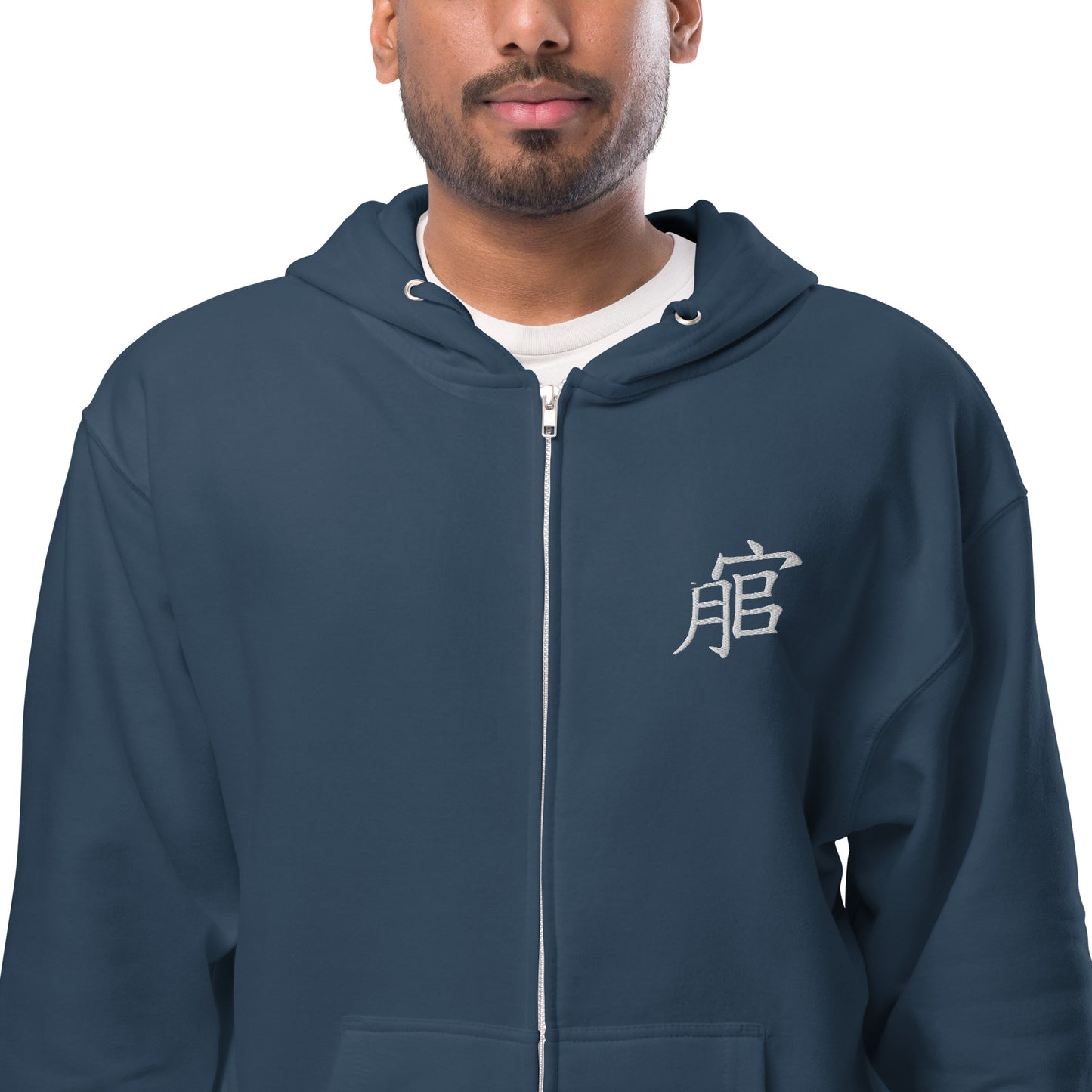 Andreco B.fleece zip up hoodie