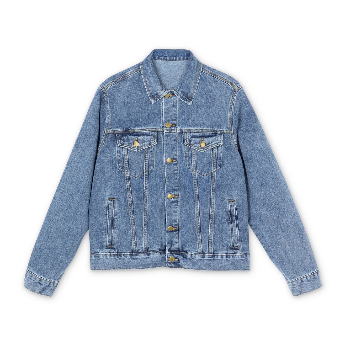 Andreco B. Denim Jacket — LINNcinnati Street Map Back Patch