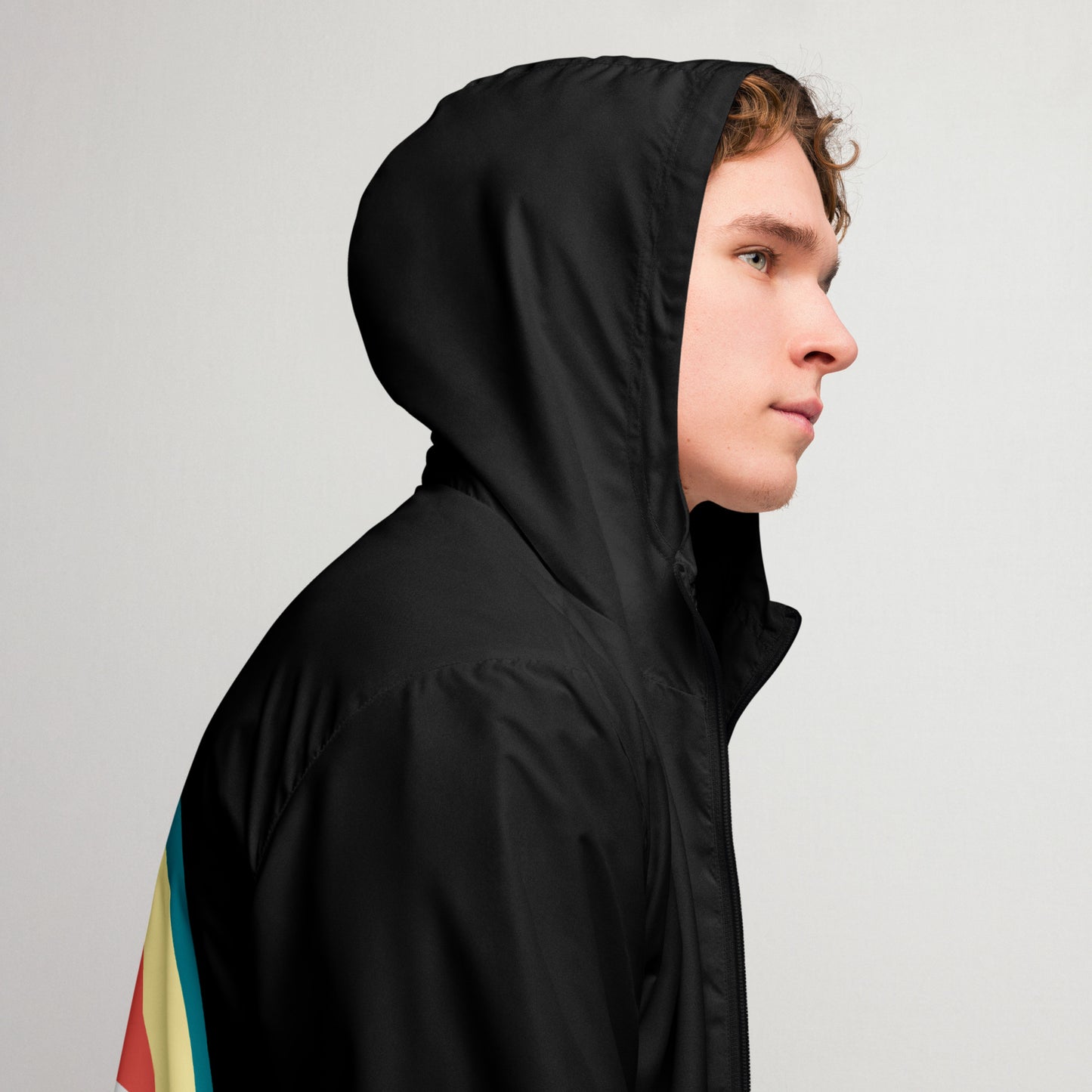 Andreco B. (Blk) Men’s windbreaker