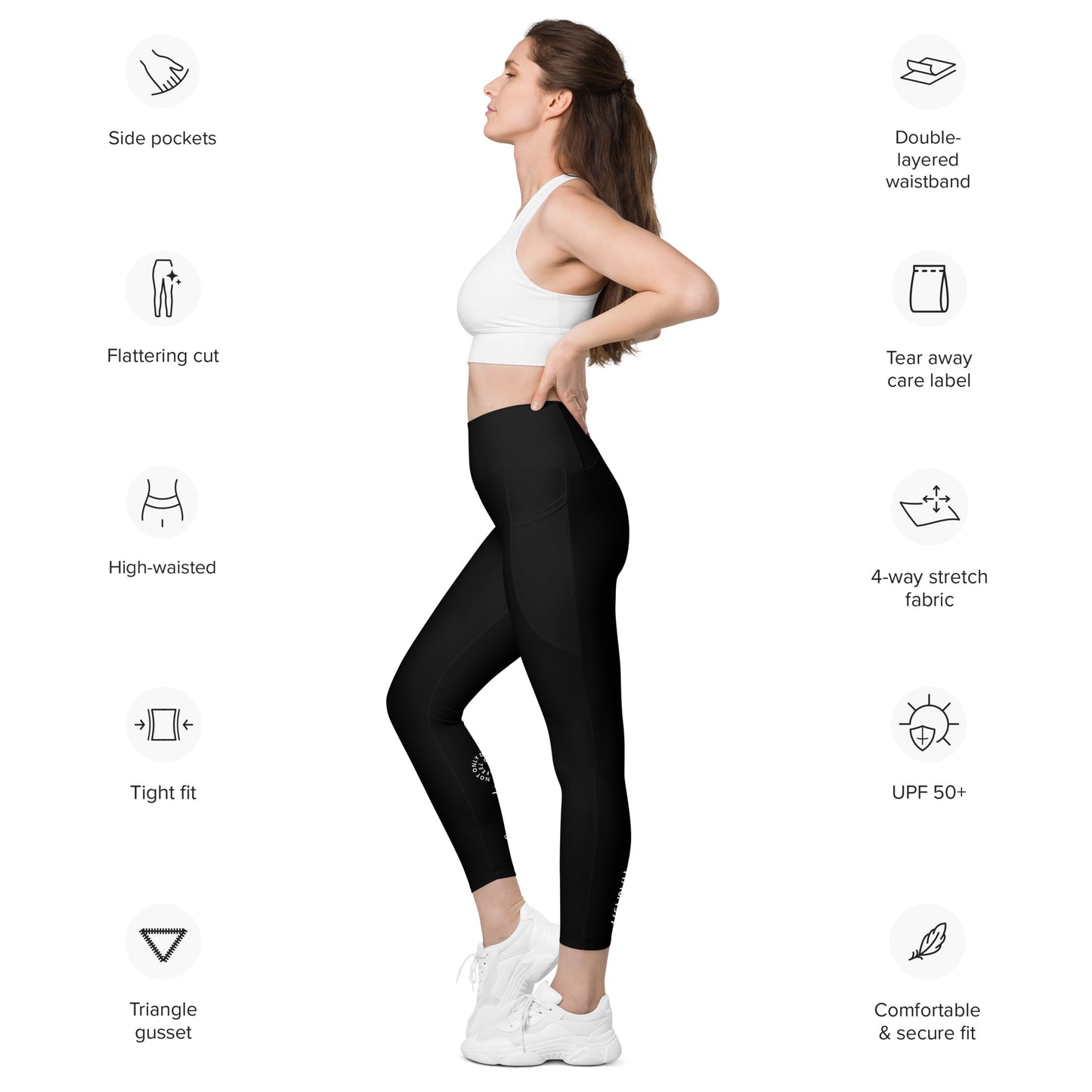 Andreco B. Leggings with pockets