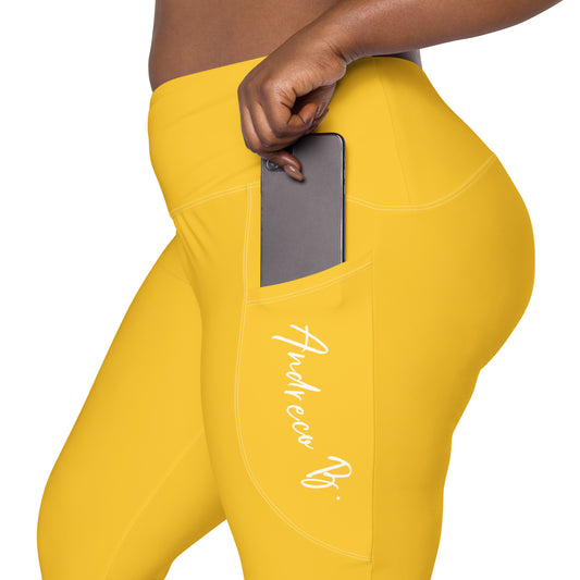 Andreco B. Leggings with pockets