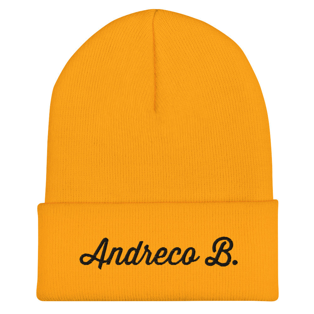 Andreco Bradford’s Cuffed Beanie(Blk)