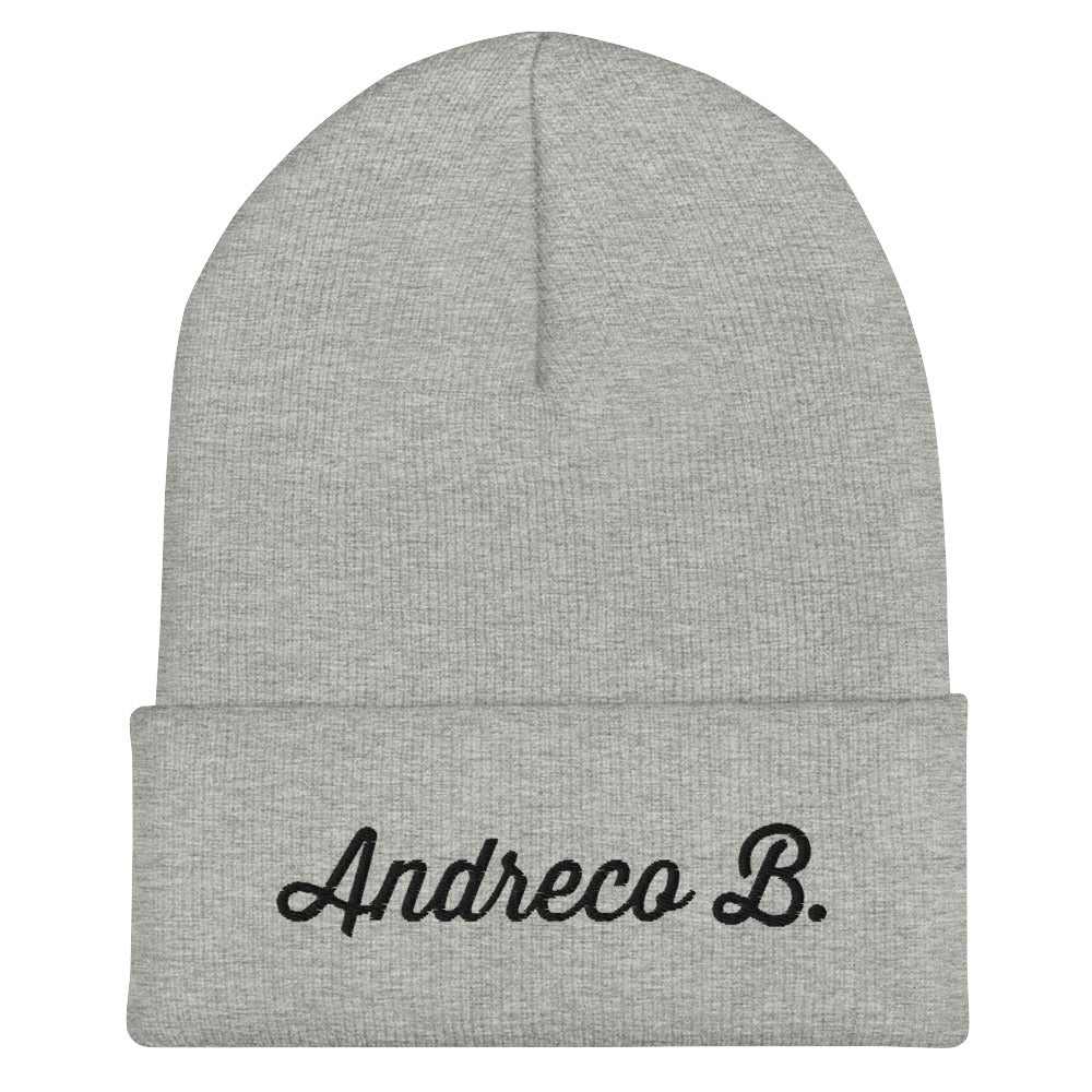 Andreco Bradford’s Cuffed Beanie(Blk)