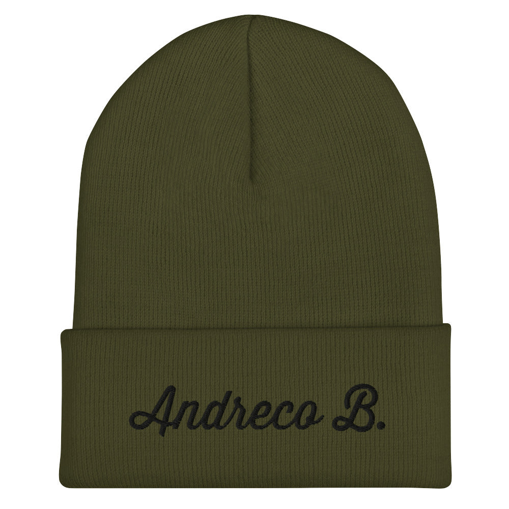 Andreco Bradford’s Cuffed Beanie(Blk)