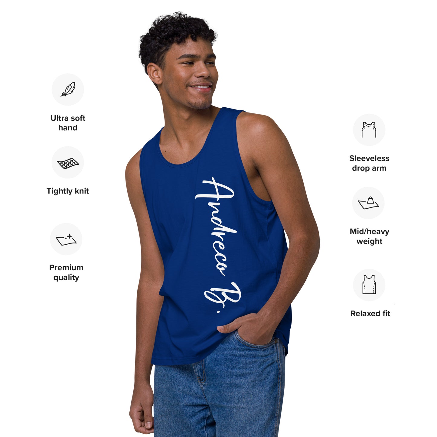 Andreco B. Men’s premium tank top