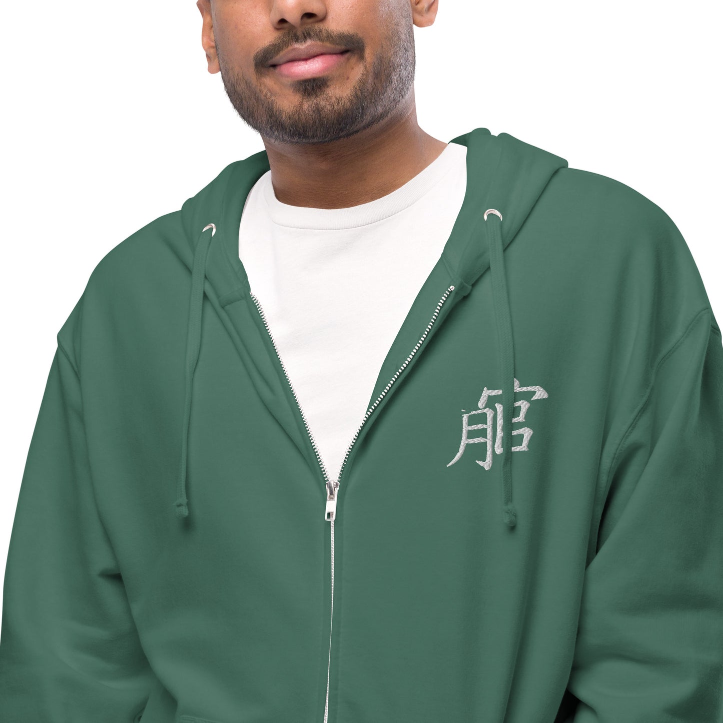 Andreco B.fleece zip up hoodie