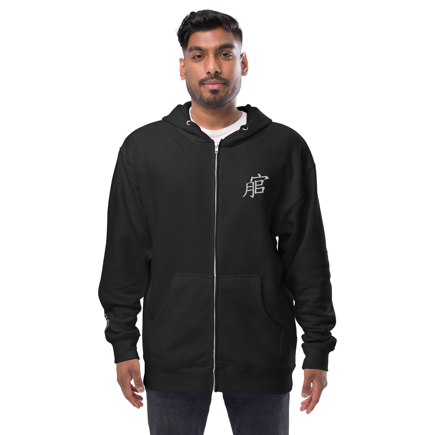 Andreco B.fleece zip up hoodie