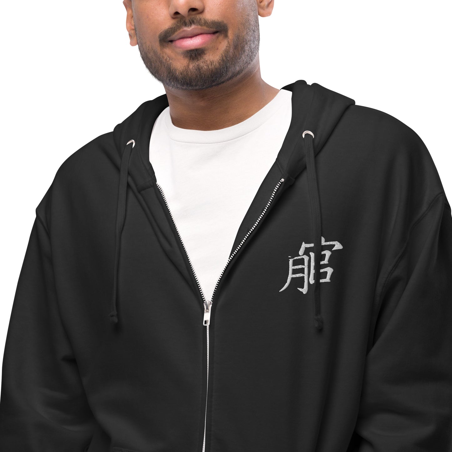 Andreco B.fleece zip up hoodie