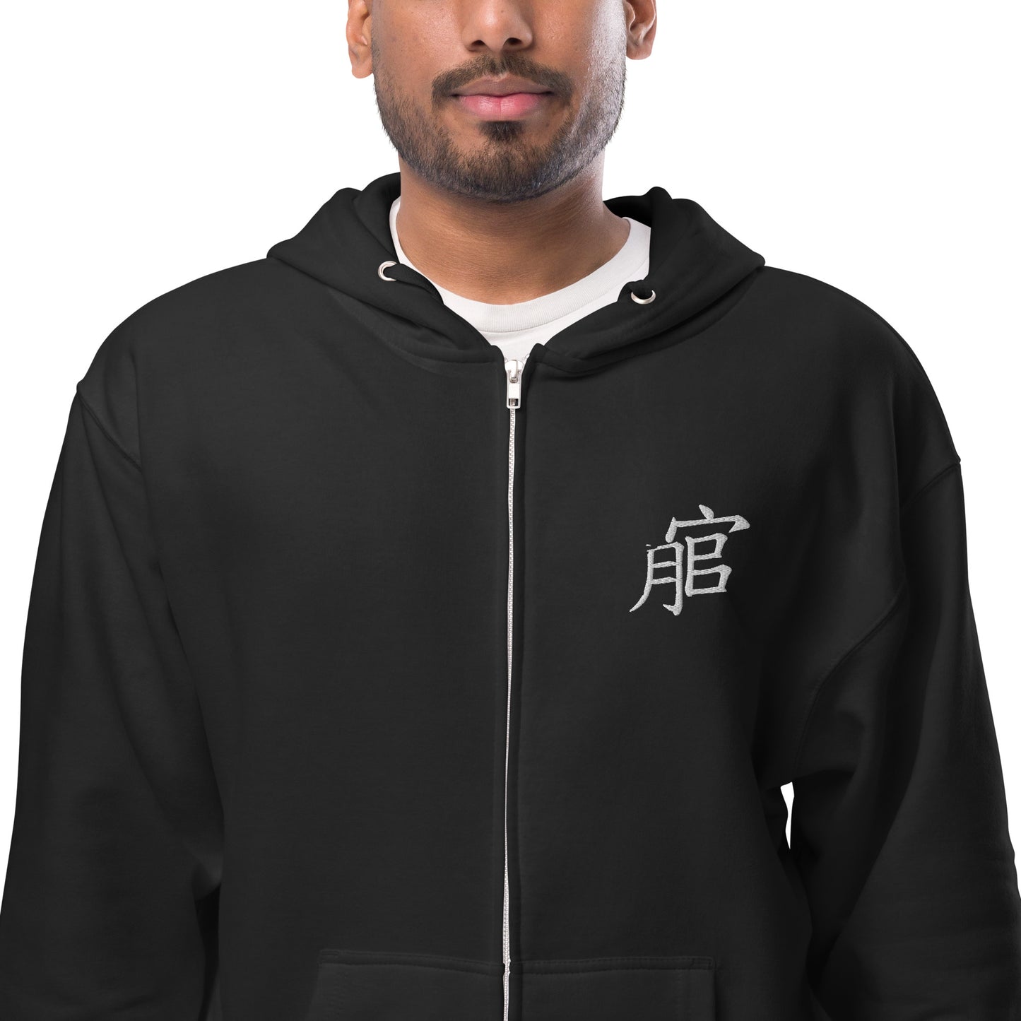 Andreco B.fleece zip up hoodie