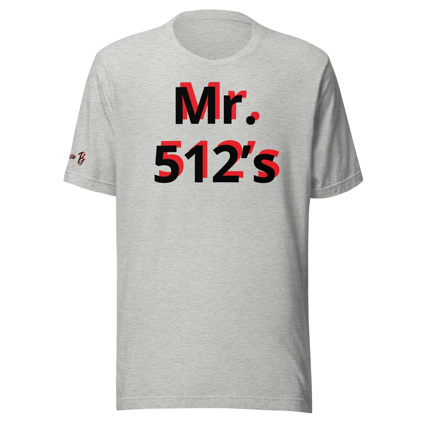 Andreco B. “Mr. 512’s  t-shirt