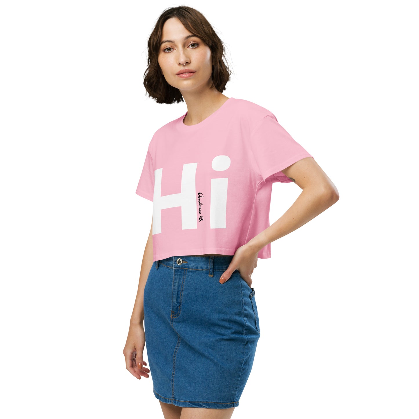 Andreco B’s Women’s crop top