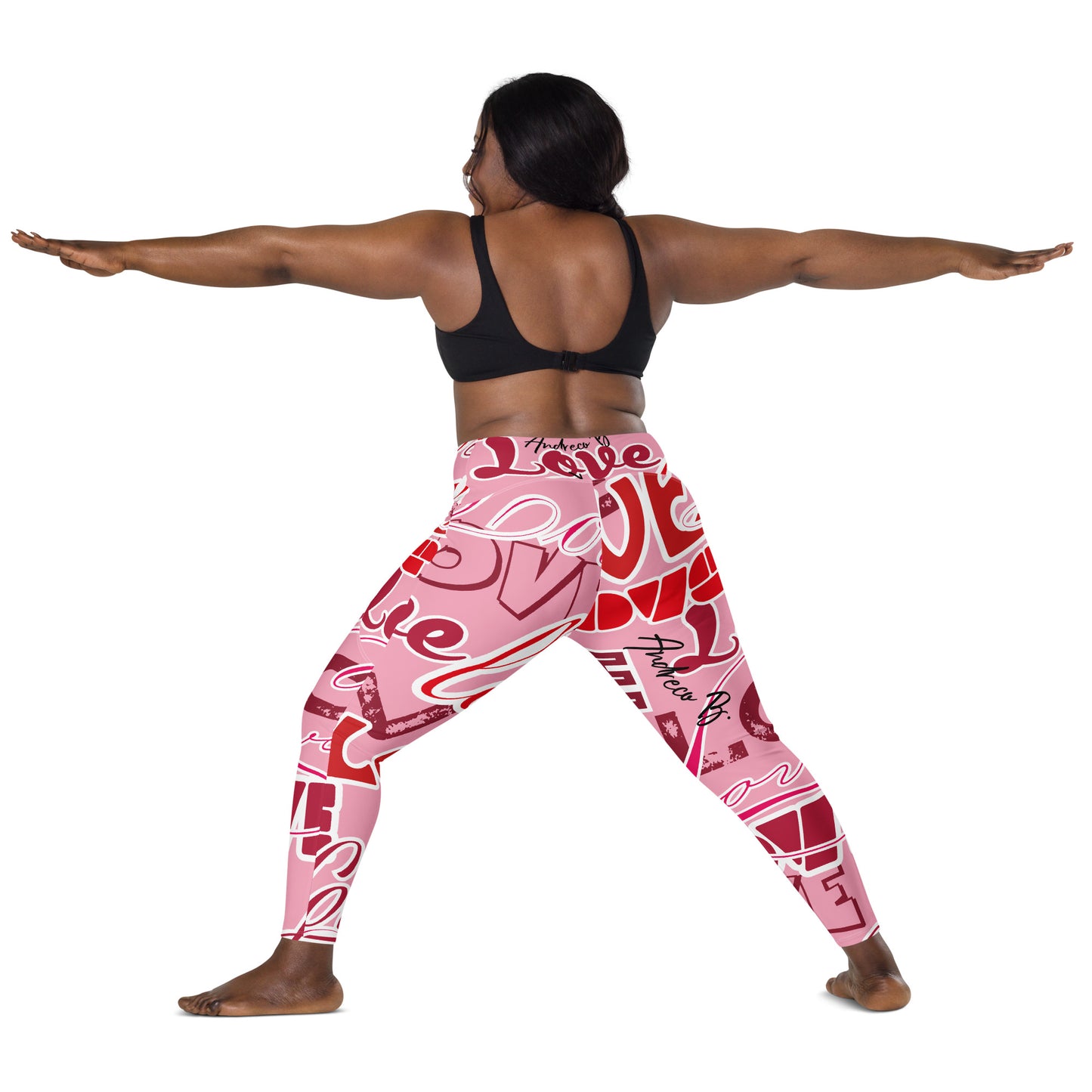 Andreco Bradford’s “Andreco B. Love”Leggings with pockets