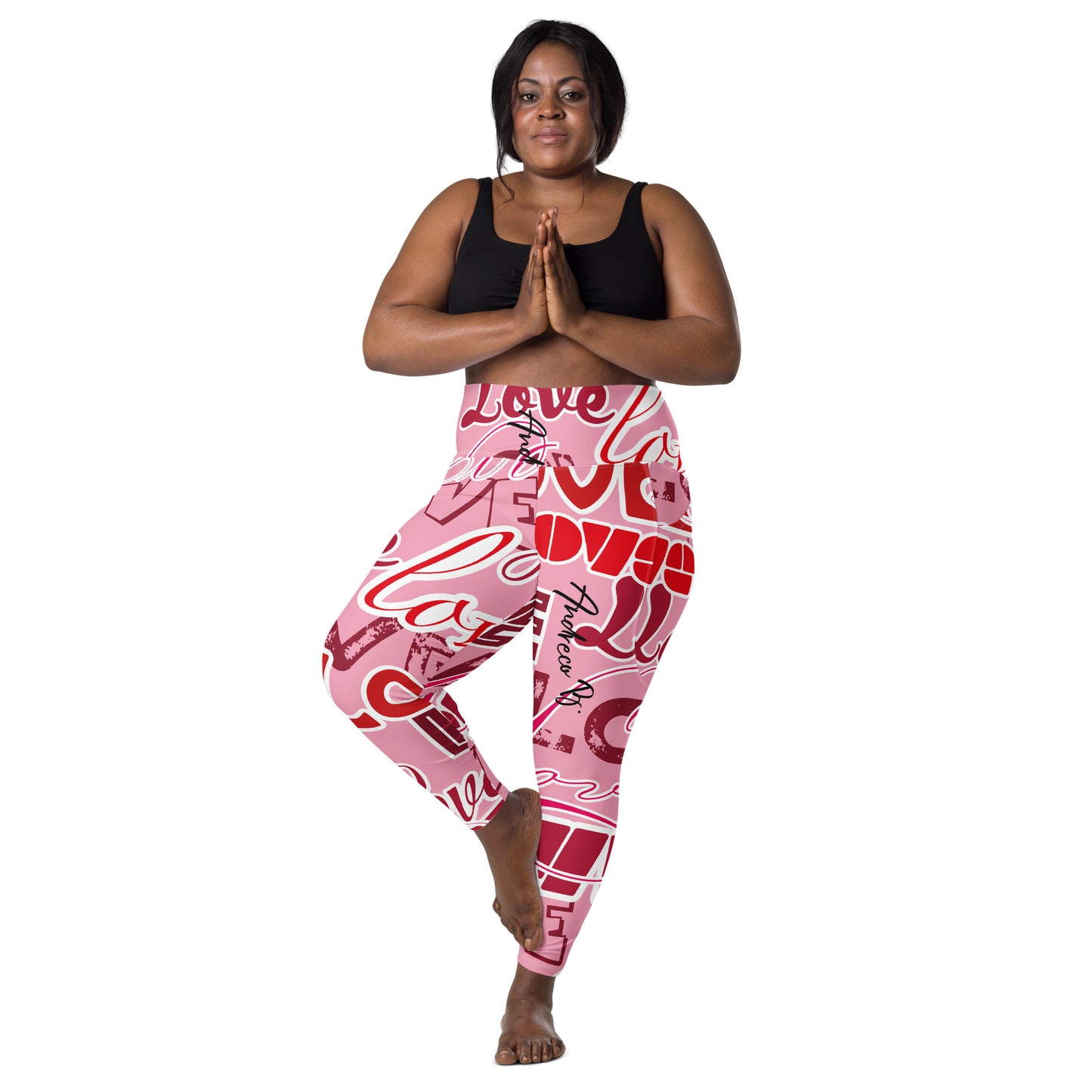 Andreco Bradford’s “Andreco B. Love”Leggings with pockets