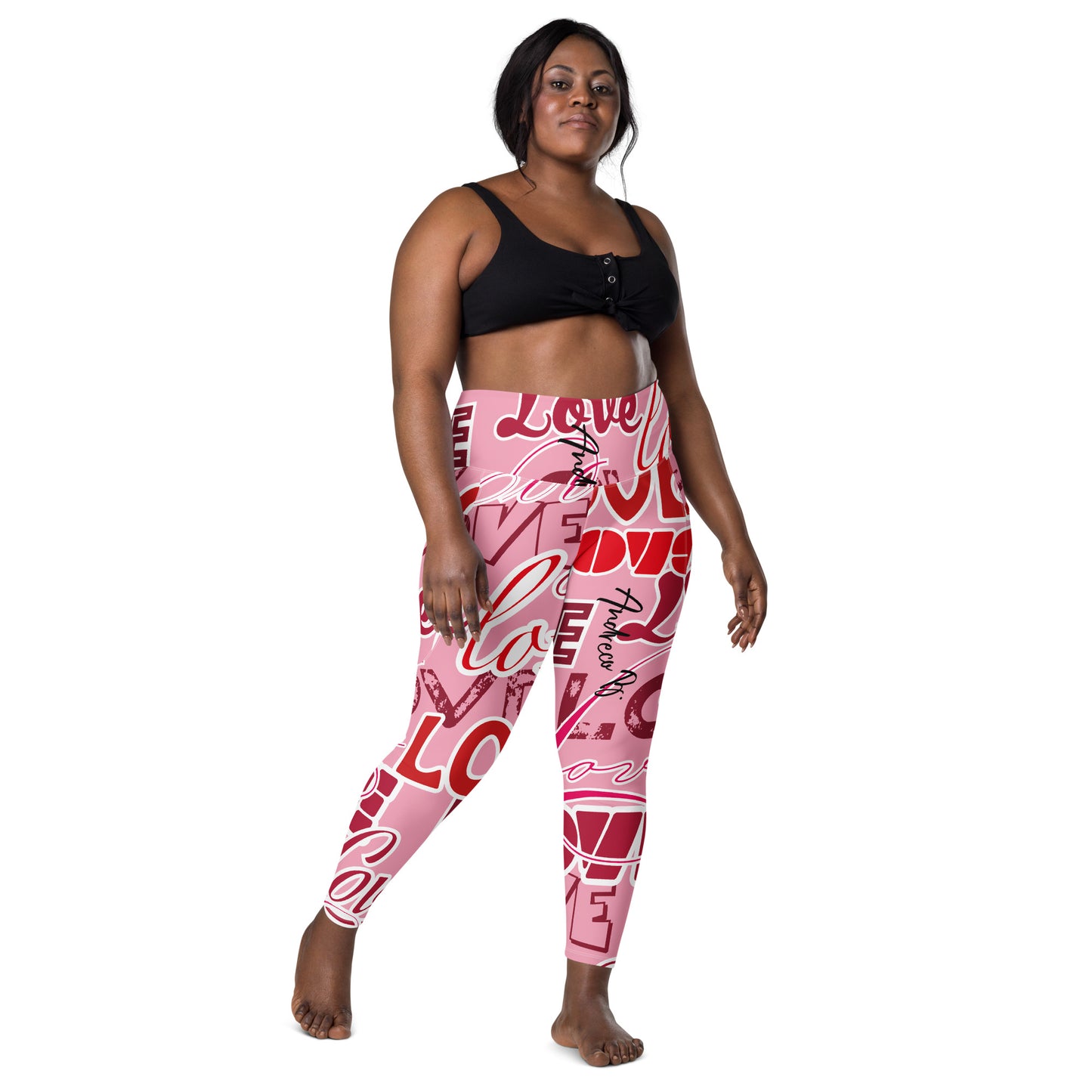 Andreco Bradford’s “Andreco B. Love”Leggings with pockets