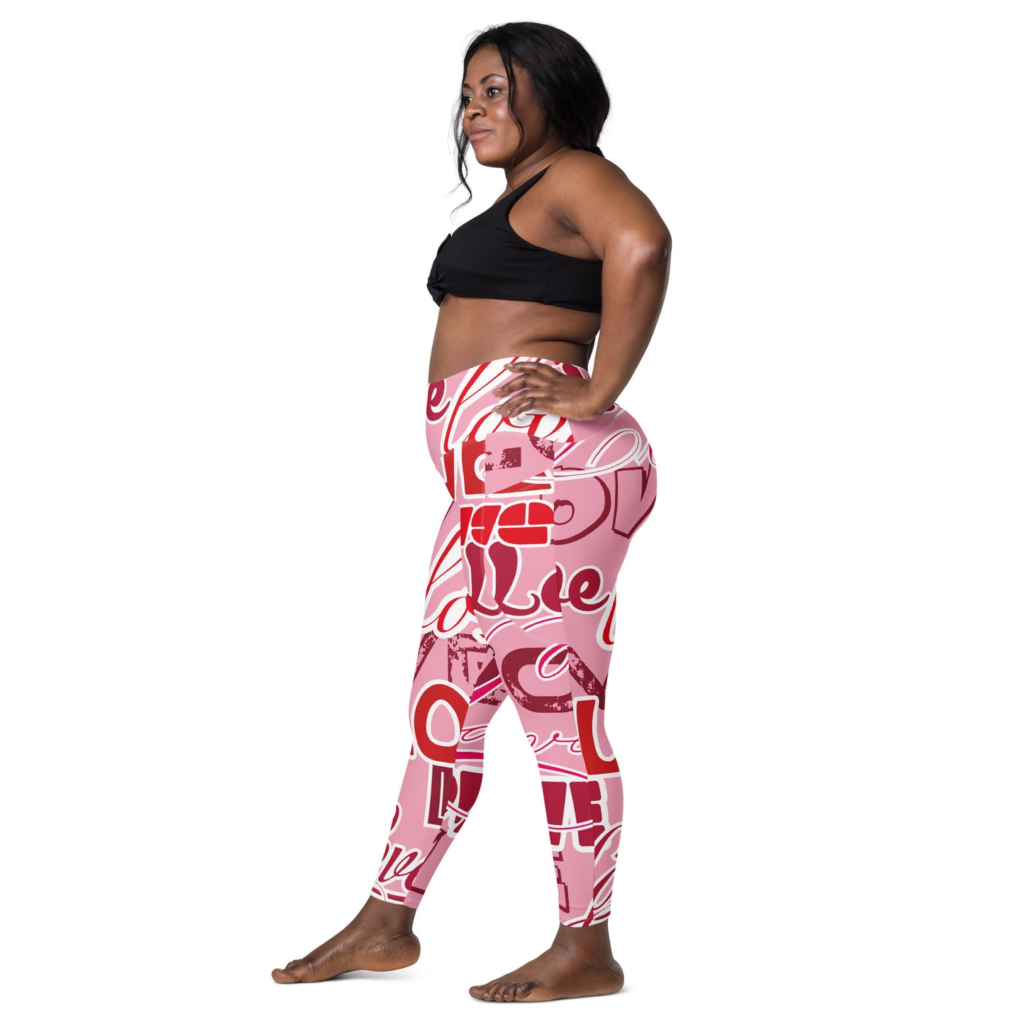 Andreco Bradford’s “Andreco B. Love”Leggings with pockets