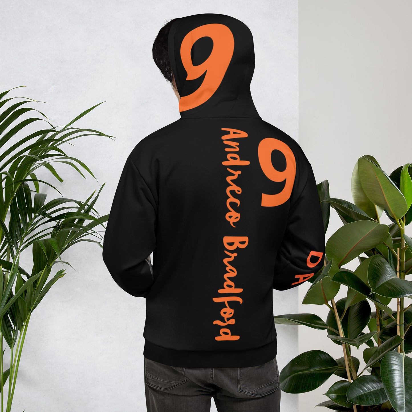 Andreco Bradford “5+1+3 equals Da 9" Hoodie