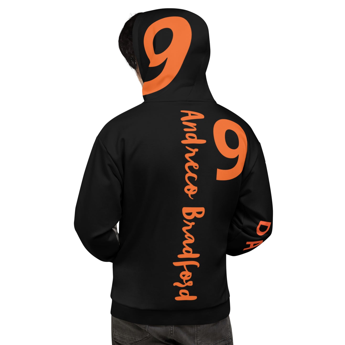 Andreco Bradford “5+1+3 equals Da 9" Hoodie