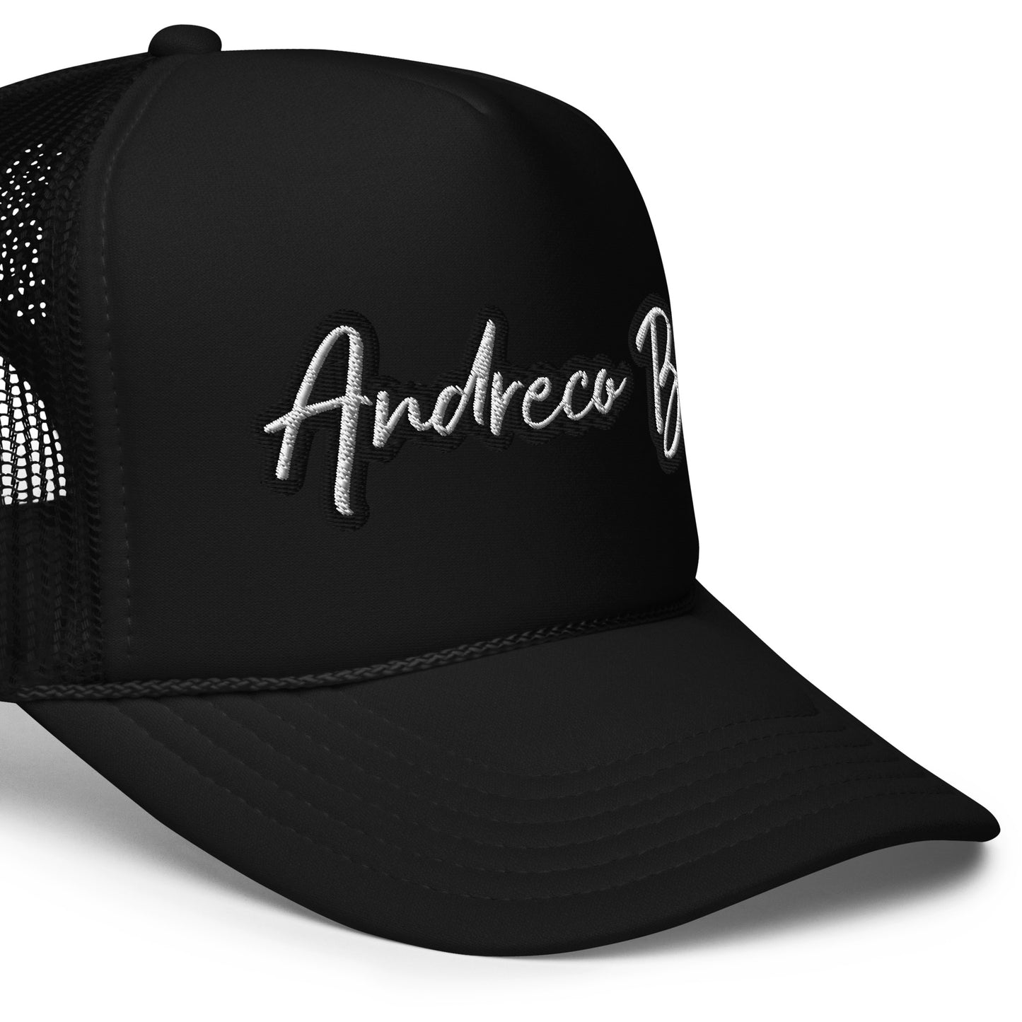 Andreco Bradford’s “Andreco B” Foam trucker hat